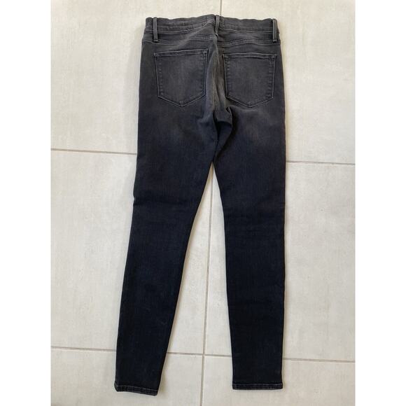 Frame Jeans Denim Le High Waist Skinny Distressed - Picture 3 of 8